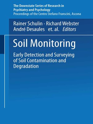 cover image of Soil Monitoring